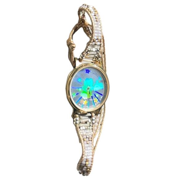 Disney Accessories - Vintage 1990s Holographic Disney Mickey Mouse Watch
